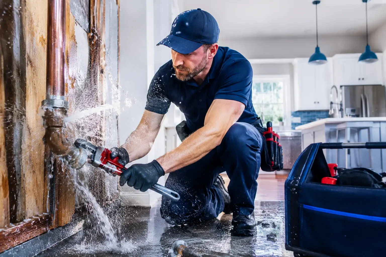 Local emergency pipe repair professionals in Losantville, IN